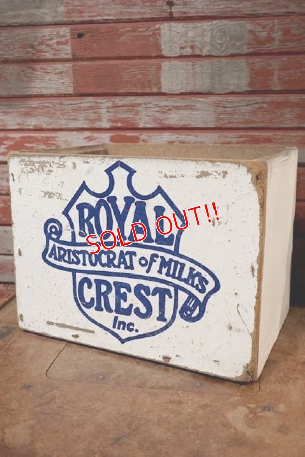 画像1: dp-201101-20 ROYAL CREST INC. / Vintage Wood Box