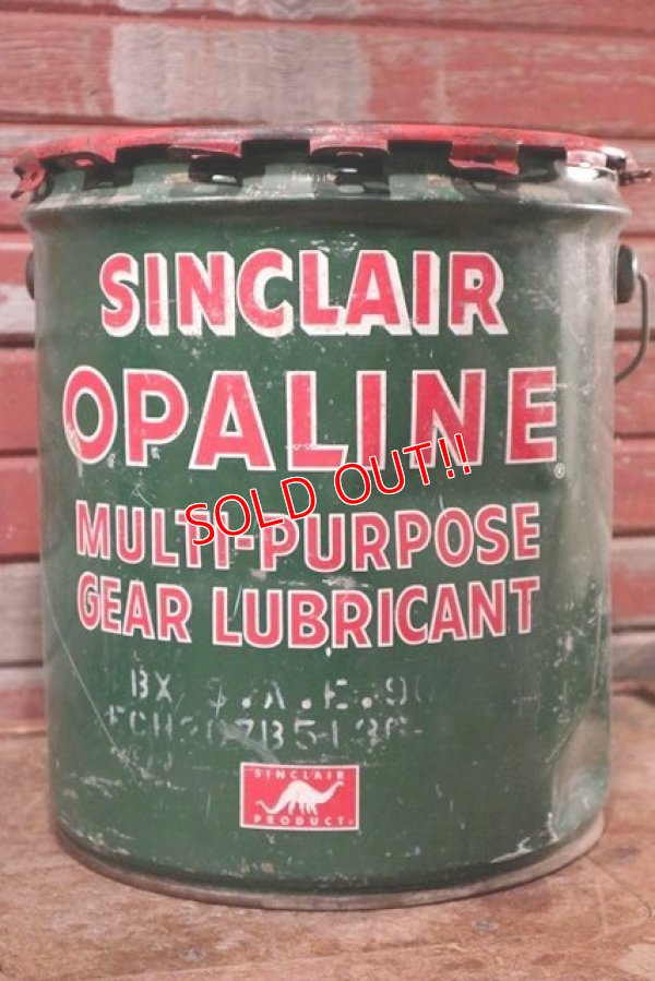 画像1: dp-201101-44 SINCLAIR / 1957 5 U.S.GALLONS Oil Can
