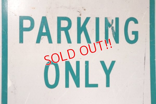 画像3: dp-201101-70 Road Sign "PERMIT PARKING ONLY"