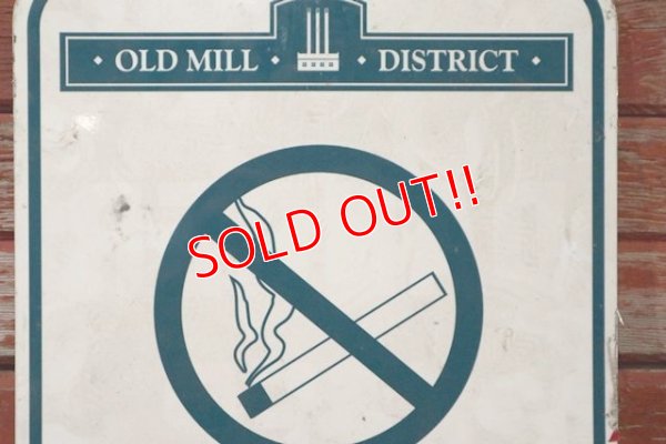 画像4: dp-201101-64 Road Sign "DANGER KEEP OUT × NO SMOKING"