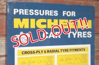 dp-201101-66 MICHELIN / 1970's Metal Sign
