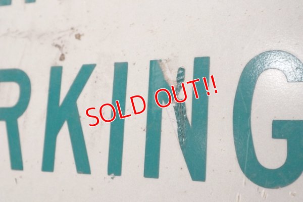 画像5: dp-201101-70 Road Sign "PERMIT PARKING ONLY"