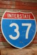 画像1: dp-201101-68 Road Sign "INTERSTATE 37" (1)