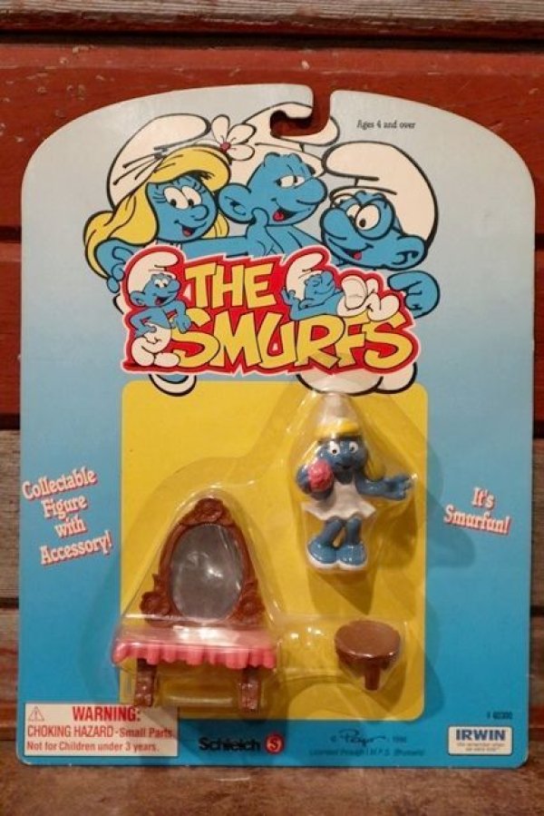 画像1: ct-201101-51 Smurfette / PVC Figure with Accessory (MOC)