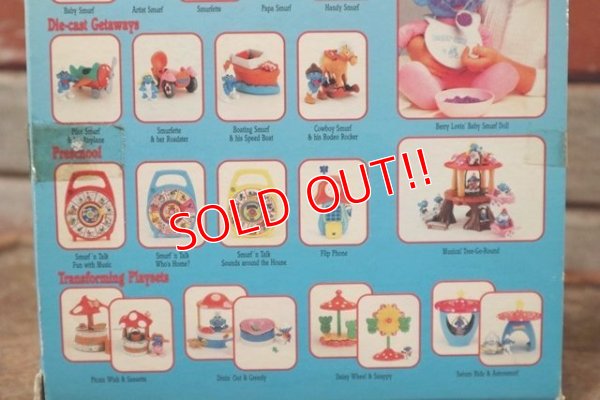 画像10: ct-201101-41 Smurf / 1990's Sassette PICNIC WISH Play Set