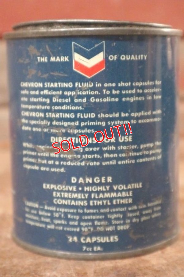 画像3: dp-201101-54 CHEVRON / 1950's Starting Fluid Can