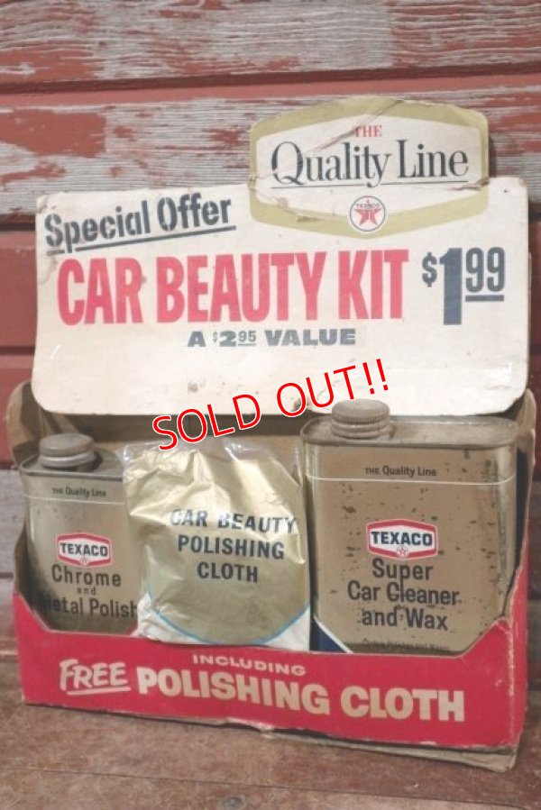 画像1: dp-201101-47 TEXACO / 1970's Car Beauty Kit