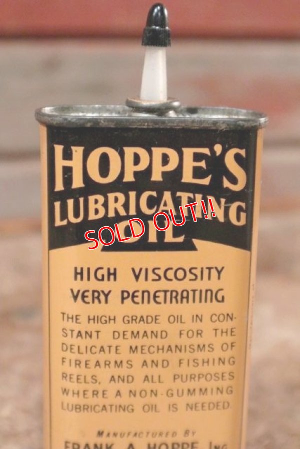 画像2: dp-201114-18 HOPPE'S LUBRICANTS OIL / Vintage Handy Can