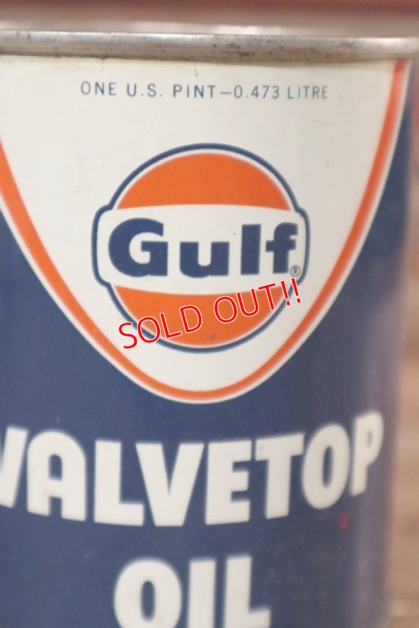 画像2: dp-201101-56 Gulf / 1960's VALVETOP Oil Can
