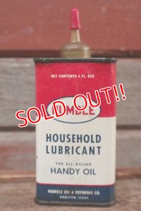 dp-201101-53 HUMBLE HOUSEHOLD LUBRICANT / Vintage Handy Can