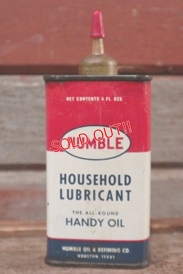 画像1: dp-201101-53 HUMBLE HOUSEHOLD LUBRICANT / Vintage Handy Can