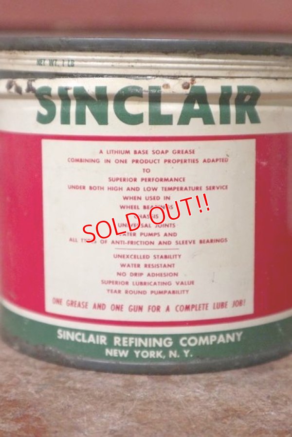画像3: dp-201101-58 SINCLAIR / 1950's-1960's 1 LB. Grease Can