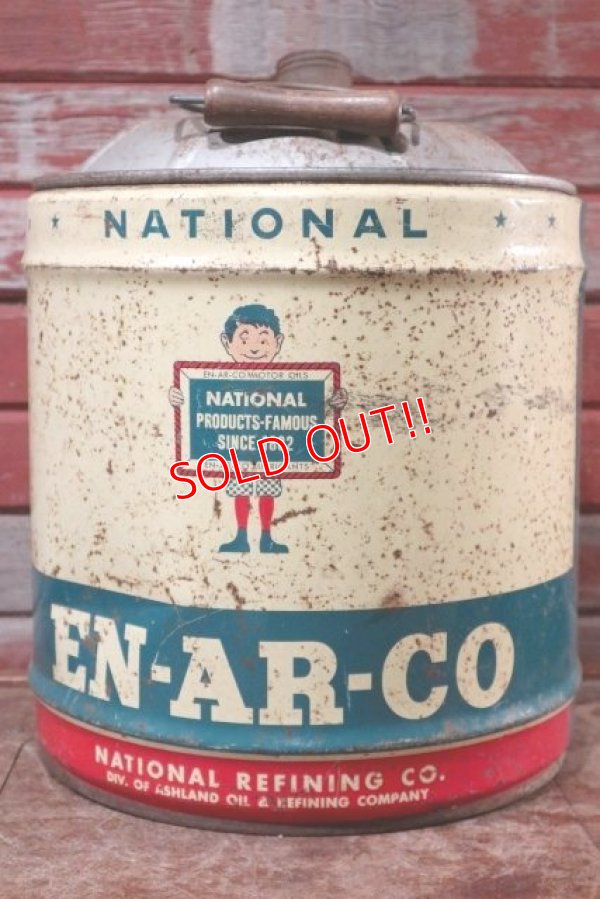 画像1: dp-201114-06 NATIONAL / 5 U.S. GALLONS Oil Can