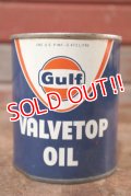 dp-201101-56 Gulf / 1960's VALVETOP Oil Can