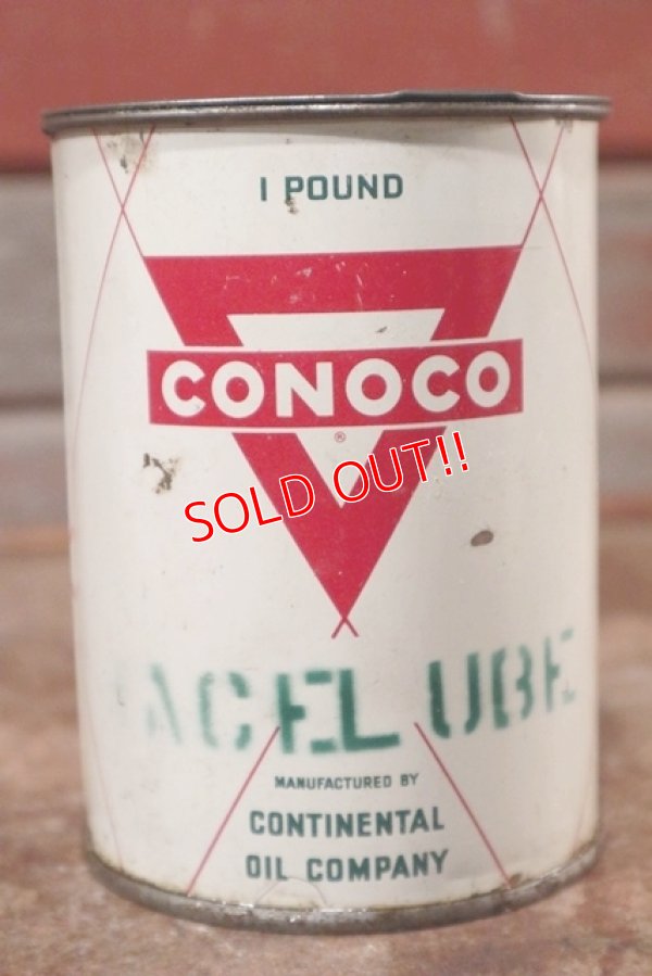 画像1: dp-201101-55 CONOCO / 1950's 1 POUND Can