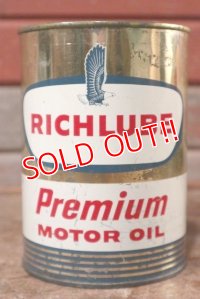 dp-201101-60 RICHFIELD / One Quart Motor Oil Can