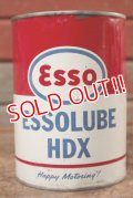 dp-201101-61 Esso / 1964 1 Quart ESSOLUBE HDX Motor Oil Can