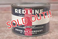 dp-201114-15 RED LINE / 1950's-1960's 1 LB. Oil Can