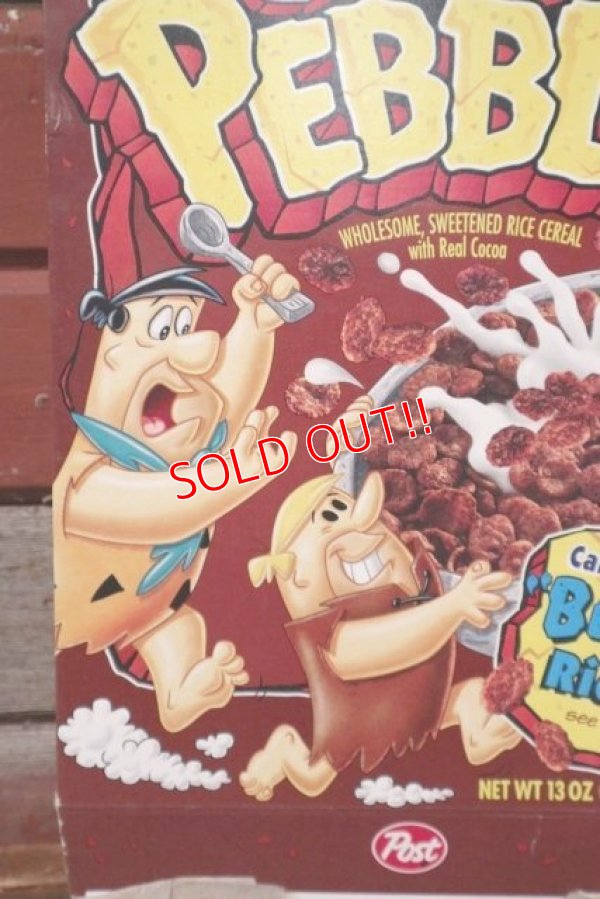 画像2: ct-201114-93 The Flintstones / Post 1996 Cocoa Pebbles Cereal Box