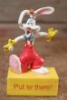 画像1: ct-201114-63 Roger Rabbit / 1988 PVC Figure "Put 'er There!" (1)