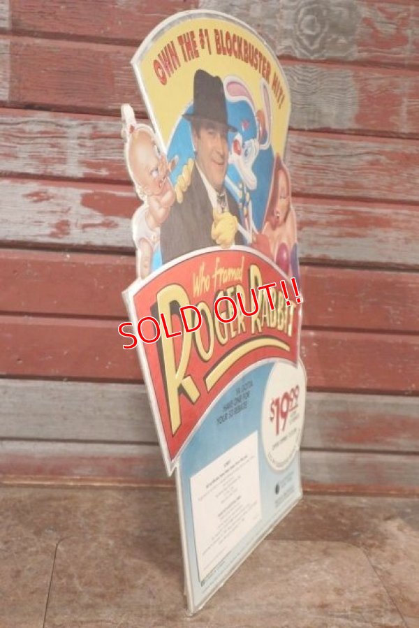 画像6: ct-201114-130 Roger Rabbit / Home Video Cardboard Sign