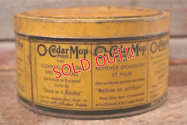 画像4: dp-201114-21 O-Cedar Mop / 1930's-1940's Tin Can