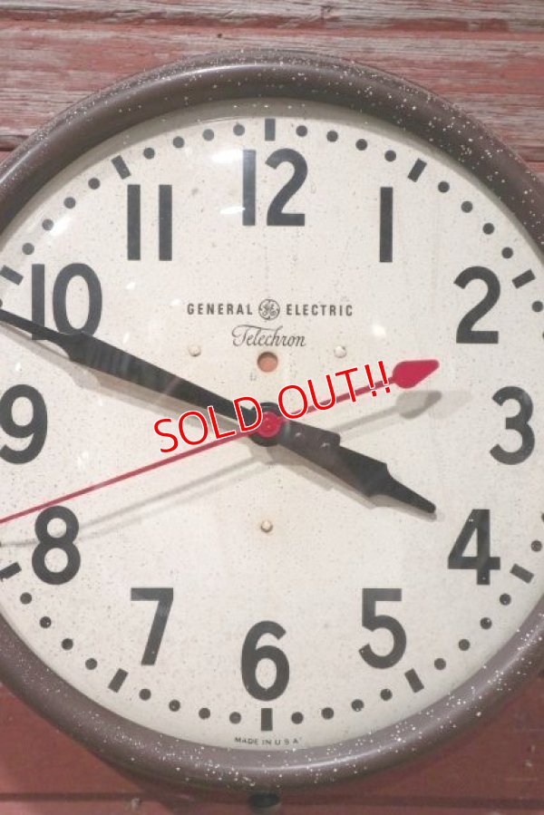 画像2: dp-201114-03 General Electric × Telechron / 1940's Wall Clock