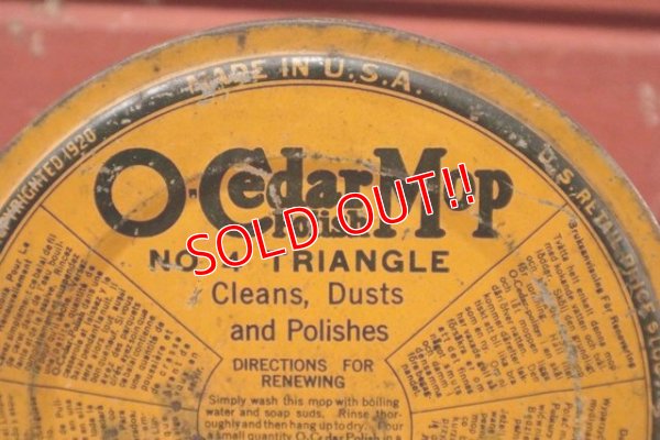 画像3: dp-201114-21 O-Cedar Mop / 1930's-1940's Tin Can