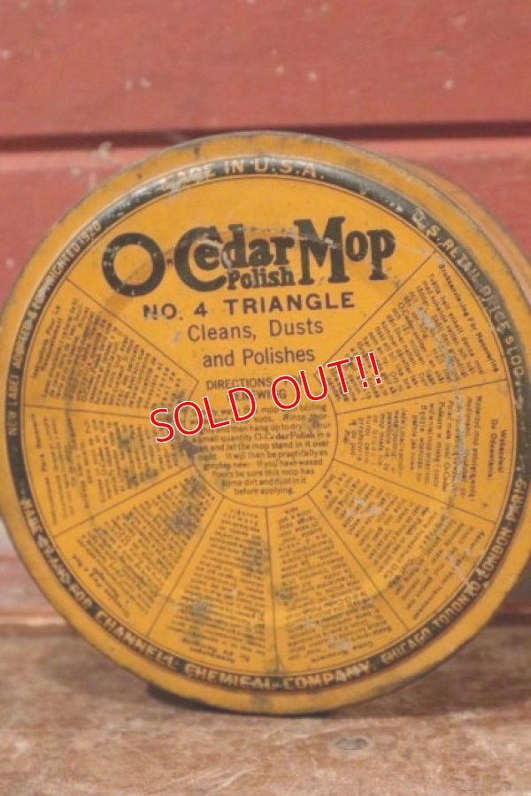 画像2: dp-201114-21 O-Cedar Mop / 1930's-1940's Tin Can