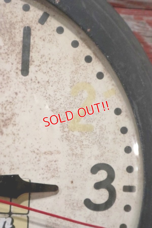 画像4: dp-201114-04 General Electric × Dr. Pepper / 1940's Wall Clock