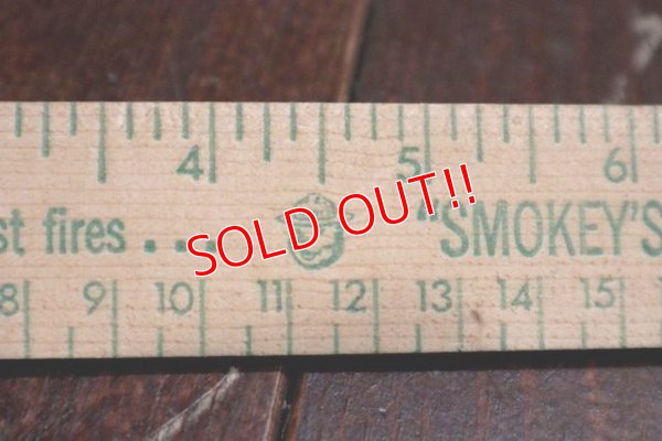 画像3: ct-201101-64 Smokey Bear / Wood Ruler