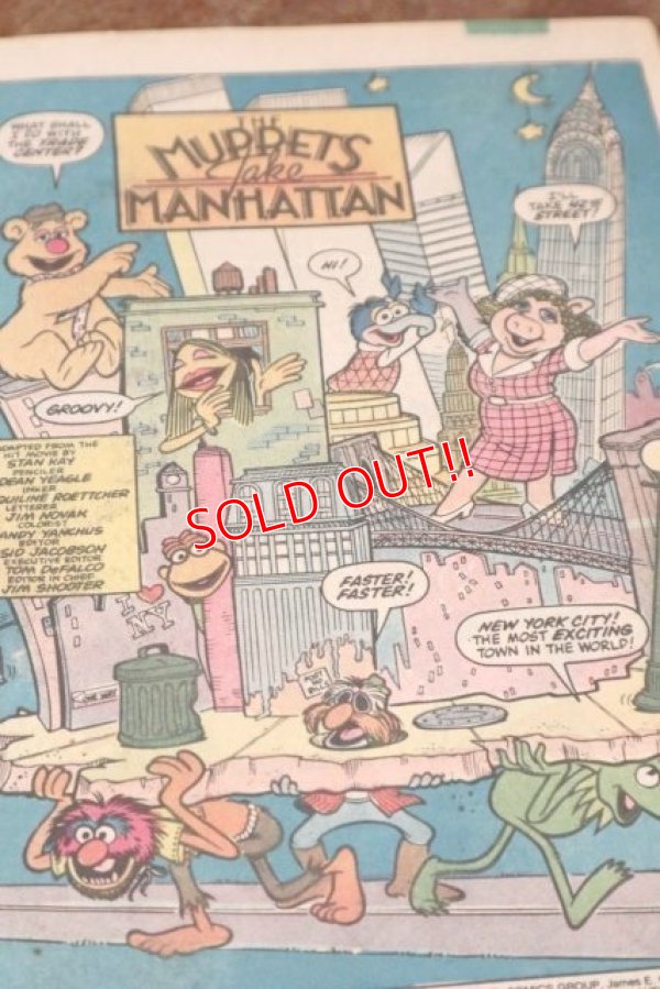 画像2: ct-201114-33 THE MUPPETS TAKE MANHATTAN / 1984 Comic