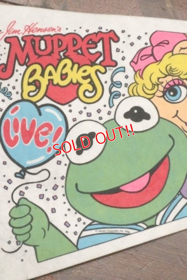 画像2: ct-201114-23 MUPPET BABIES /  1986 Pennant