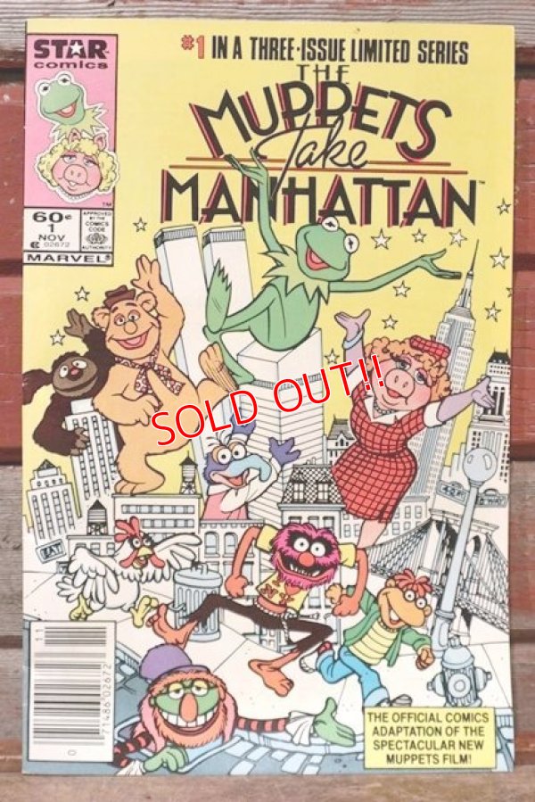 画像1: ct-201114-33 THE MUPPETS TAKE MANHATTAN / 1984 Comic