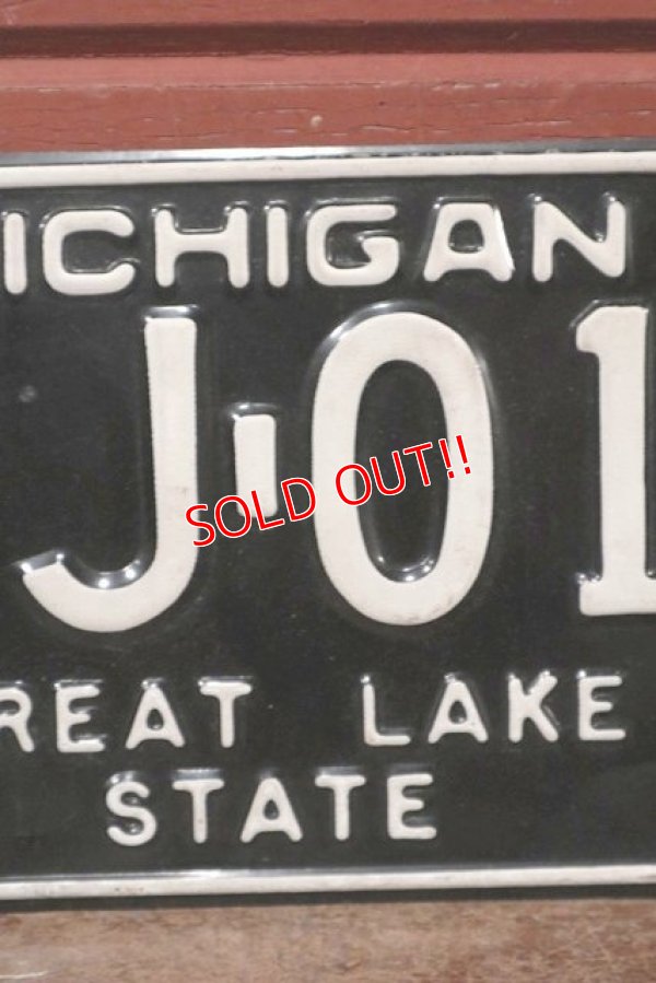 画像3: dp-201114-37 1970's License Plate "MICHIGAN"