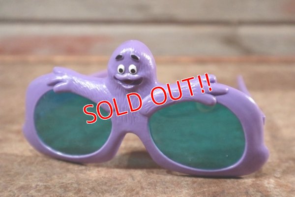 画像1: ct-201114-110 McDonald's / 1988 Kid's Sunglasses "Grimace"