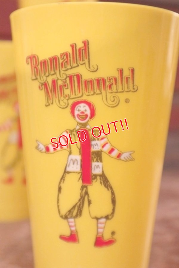 画像3: ct-201114-08 McDonald's / Ronald McDonald 1970's Plastic Cup