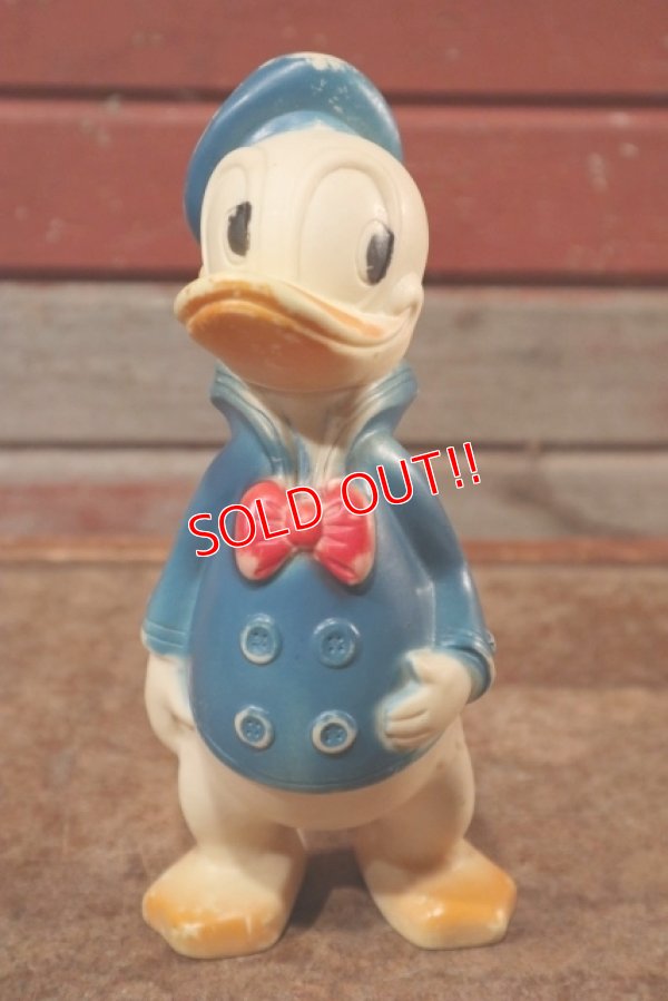 画像1: ct-201201-09 Donald Duck / Sun Rubber 1950's Doll