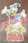 ct-201114-24 Donald Duck / 1970's Great Ice Odyssey Banner