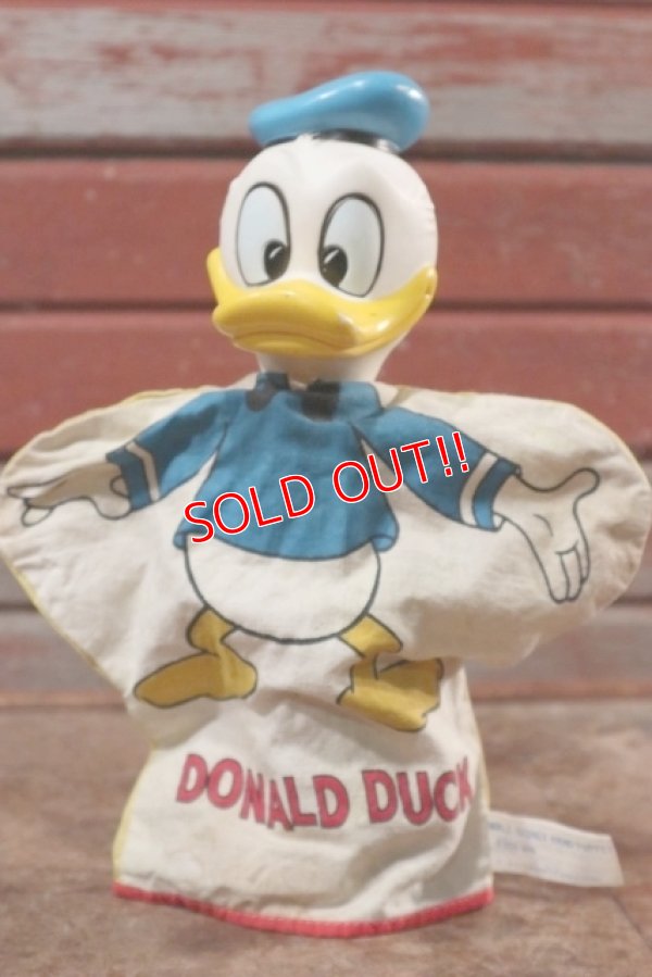 画像1: ct-201114-38 Donald Duck / 1970's Hand Puppet