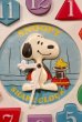 画像2: ct-201114-78 Snoopy / Hasbro 1970's-1980's Sharpe Clock (2)