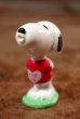 画像1: ct-201114-86 Snoopy / Whitman's 1999 PVC Figure "Kiss Me" (1)