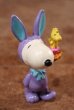 画像2: ct-201114-86 Snoopy / Whitman's 1997 PVC Figure "Easter Bunny (Purple)" (2)