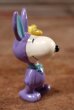 画像3: ct-201114-86 Snoopy / Whitman's 1997 PVC Figure "Easter Bunny (Purple)" (3)