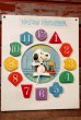 画像1: ct-201114-78 Snoopy / Hasbro 1970's-1980's Sharpe Clock (1)