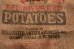 画像4: dp-201114-30 Nodal Red River Red / Vintage Potatoes Bag