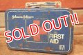dp-201201-03 Johnson & Johnson / 1970's First Aid Kit Box