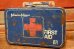 画像1: dp-201201-03 Johnson & Johnson / 1970's First Aid Kit Box (1)