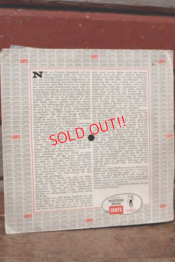 画像10: dp-201201-16 LEVI'S / 1960's-1970's EP Record Cover