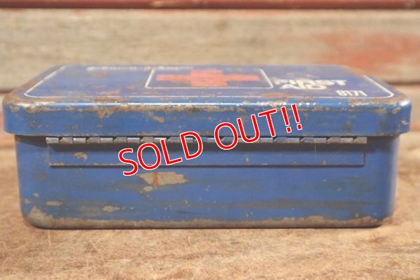 画像7: dp-201201-03 Johnson & Johnson / 1970's First Aid Kit Box